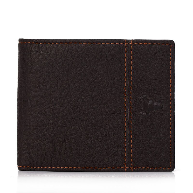 First Layer Cowhide Short Wallet Men's Wallet Card Holder Coin Purses Multi-card - $28.91