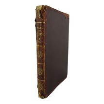 Antique Hans Of Iceland By Victor Hugo, Leather Book Decor, Thomas Nelson &amp; Sons - £18.47 GBP