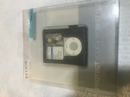 Belkin® Black Leather Sleeve for iPod® nano 3G F8Z204-BLK- Brand New - $24.75