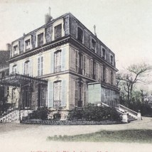 1910 Ms A Julien Residence Home Boulevard du Chateau Neuilly sur Seine Postcard - £7.12 GBP