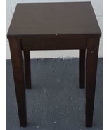 Nice Gently Used Solid Wood Accent Table - GREAT CONTEMPORARY LINES - GDC - $59.39