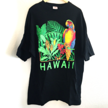 Vintage Hawaii T Shirt Poly Tees Single Stitch Tee Mens 3XL USA Hawaiian 80s 90s - £37.26 GBP