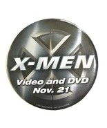 X-Men Movie Employee Promo Pin 2000 Blockbuster Video - £9.92 GBP