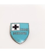 American Red Cross Home Nursing Shield Uniform Lapel Pin Vintage Metal E... - £11.89 GBP
