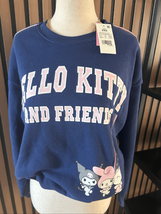 Hello Kitty and Friends by Sanrio Blue sweatshirt Graphic Print size xxs... - $37.62