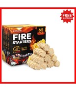 Natural 65-Pc Fire Starters - Lightweight &amp; Moisture-Resistant for Adven... - $530.60 MXN