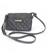 Juicy Couture Quilted Black Crossbody Bag With Gold Hardware &amp; Logo Detail - $54.58 CAD