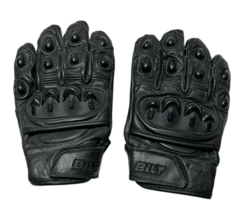 BILT MENS MOTORCYCLE GLOVES BLACK LEATHER SIZE XL BLG46 - $33.20