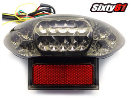 Suzuki GSX 750 F Tail Light LED 2003-2006 Integrated Turn Signal Smoke - $49.00