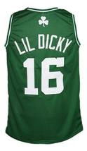 Lil Dicky Big Show Basketball Jersey New Sewn Green Any Size image 5