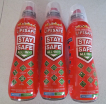 3 Pack LifeSafe StaySafe All-in-1 Fire Extinguisher Spray - Home Car Garage - $54.95