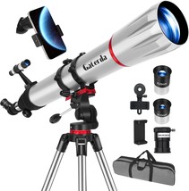 Telescope, 90mm Aperture 900mm Refractor Telescope for Adults High Power... - $2,961.15 MXN