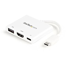 StarTech.com USB-C to HDMI Adapter - White - 4K 30Hz - Thunderbolt 3 Compatible  - £71.40 GBP