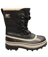 Sorel Caribou Waterproof Boot Womens Size 7.5 Black Gray Faux Fur Lined ... - $1,564.05 MXN