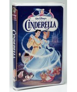 WALT DISNEY MASTERPIECE CINDERELLA VHS CLAM SHELL CASE - $9.89