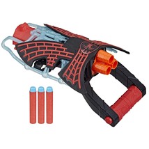 Marvel Spider-Man: Across The Spider-Verse Miles Morales Tri-Shot NERF Blaster,  - £14.15 GBP