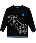 playstation boys black long sleeve sweatshirt by character.com size 7 - $16.24