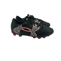 UA Under Armour Clutchfit Force 2.0 FG Black Red Soccer Cleats Toddler K... - £19.63 GBP