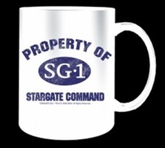 Property of Stargate Command SG-1 TV Series Ceramic Mug NEW UNUSED - £7.77 GBP