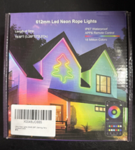 Neon Rope Lights 19.6 FT RGB LED Strip Lights App Control- Remote Music Sync NEW - $29.68