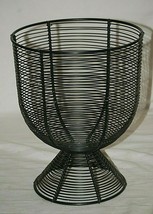 Metal Wire Footed Centerpiece Bowl Decorative Mantel or Table Piece 10&quot; ... - £31.57 GBP