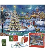 Advent Calendar Christmas 1008 Pieces Jigsaw Puzzle New - $510.83 MXN