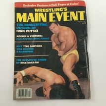Wrestling&#39;s Main Event Magazine August 1982 Ivan Putski and Rick McGraw Anger - £14.30 GBP