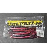 Culprit 7.5 inch bass worm (red shad/green Flk) 18 pack - $92.47 MXN