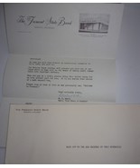 Vintage The Fremont MI State Bank Correspondence For New Home Owner  - $1.99