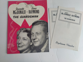 The Guardsman Souvenir Program with Jeanette MacDonald and Gene Raymond - $17.77