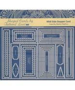 Tattered Lace. Midi Side Stepper Card Die Set. Die Cutting Cardmaking Cr... - $305.63 MXN