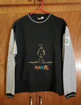 Vintage Peanuts Snoopy front pocket embroidered sweatshirt - Juniors XL ... - £22.74 GBP