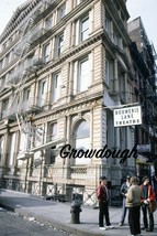 Bouwerie Lane Theatre New York City Street Scene Bowery Bond Original 35... - £18.34 GBP