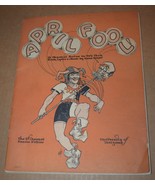 APRIL FOOL - 5th Annual Senior Follies - University of Arizona 1924 - $89.09