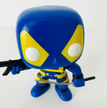 Deadpool Blue X-Men 20 Marvel Funko Pop! Vinyl Figure w/Bobble Head 2012 - $100.14 MXN