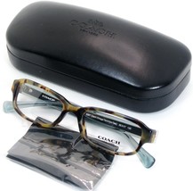 Coach HC6083 5357 Tartaruga / Cristallo Teal Occhiali Montatura 50-17-135mm - $57.01