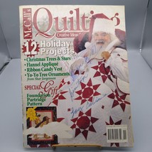 Vintage Craft Patterns, McCalls Quilting Magazine, November 1996 Christmas - £13.68 GBP