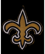 New Orleans Team Logo Patch NFL Football Superbowl Emblem Jersey Size 3.... - £4.27 GBP