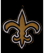 New Orleans Team Logo Patch NFL Football Superbowl Emblem Jersey Size 3.... - $5.44