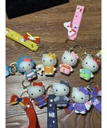 Adorable Hello Kitty Wristlet - 3D Keychain with Wrist Strap and Charm. ... - $40.00
