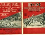1931 D&amp;M Coaches &amp; Players Handbook Football Basketball - $84.37