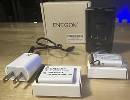 ENEGON EN-PN101M Battery Charger for Nikon EN-EL19 - 2 Batteries Included - £14.19 GBP
