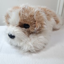 Ty Classic Perkins Puppy Dog Plush buddy Tan Soft Furry 2000 shaggy cream brown - £9.43 GBP