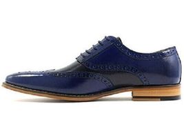 Stacy Adams Tinsley Wingtip Oxford Mens Shoes Cobalt Multi  Lace Up 25092-468 image 5
