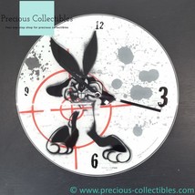 Extremely rare! Bugs Bunny clock by Avenue of the Stars Looney Tunes collectible - £261.55 GBP