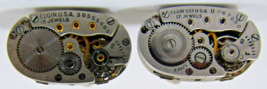 Elgin Watch Movement Cufflinks Sterling Silver  - £109.59 GBP