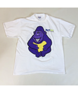 Zyrtec Gorilla Double Sided Promotional Medicine White T Shirt Mens Size... - £31.15 GBP