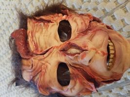 Zagone Studios Slash sabrer hand made Zombie Scary Creepy Walking Dead mask - £24.78 GBP