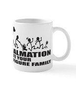 MY DALAMATION ATE YOUR STICK FIGURE FAMILY 11 oz Ceramic Mug - €16,97 EUR