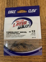 Eagle Claw Powerlight Swivel 25 Lb Size 12 - £6.90 GBP